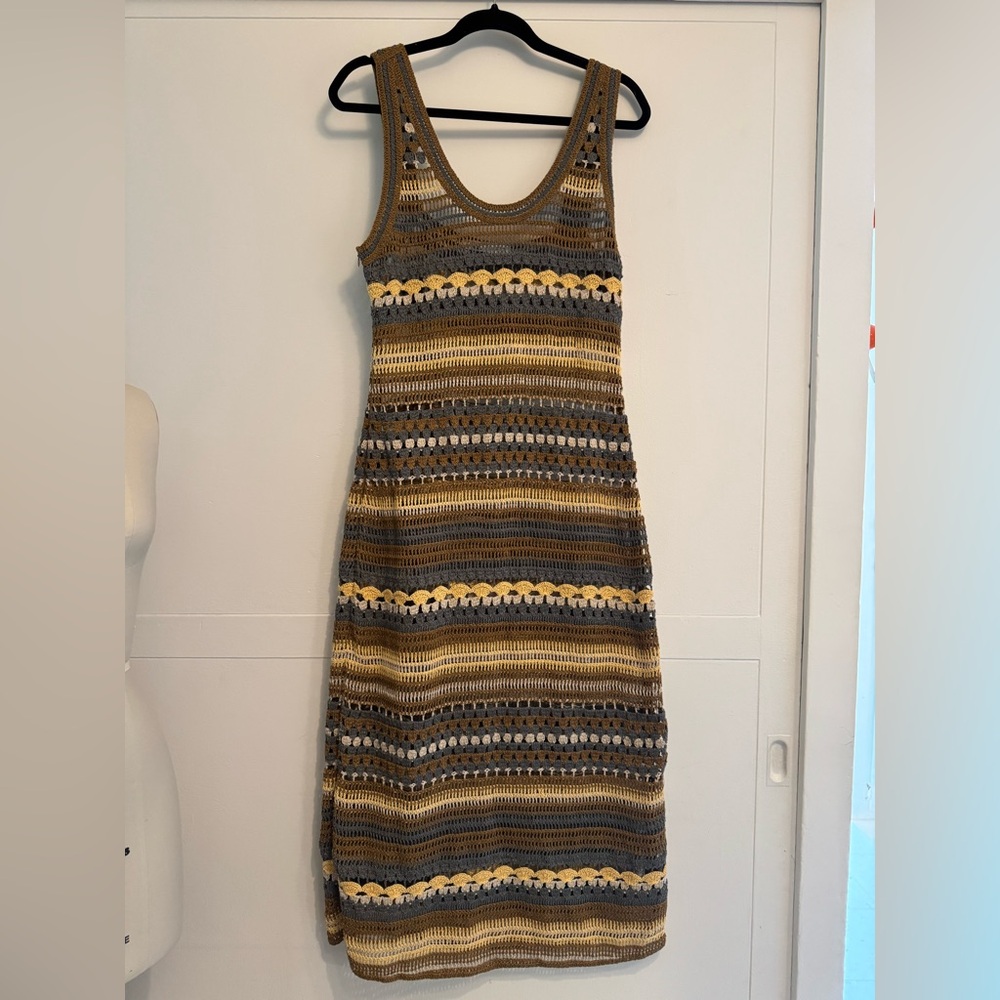 ZARA crochet dress size large